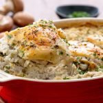 Chicken And Rice Casserole With Cream of Mushroom Soup